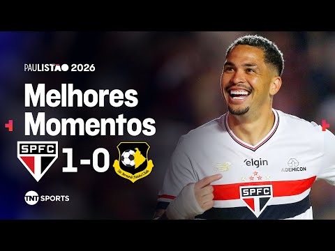 Gols e lances de São Paulo x São Bernardo