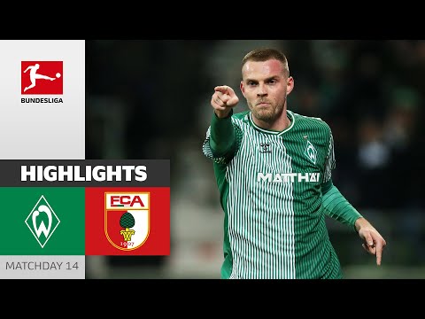 Ducksch Secures Big Points | Werder Bremen - FC Augsburg 2-0 | Highlights | MD 14 – Bundesliga 23/24