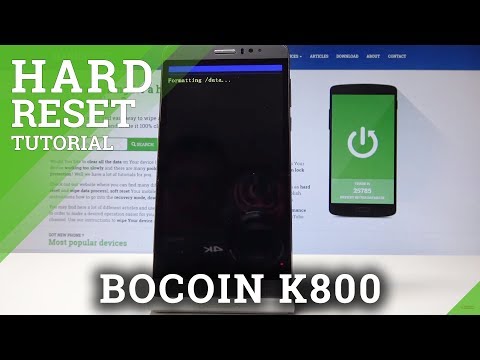 Hard Reset BOCOIN K800 - Clear eMMC / Remove Password