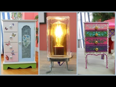 ManosalaObraTv Programa 14 - Mueble Vintage - Pintar Estilo Marroqui - Velador Reciclado