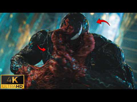 Venom Eats Carnage | Final Battle Scene 4k - Let There Be Carnage