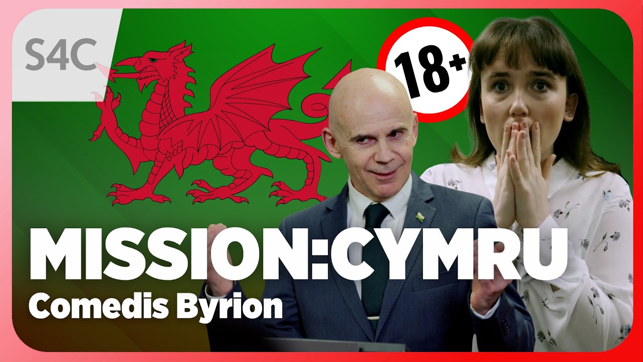 Mission: Cymru 🏴󠁧󠁢󠁷󠁬󠁳󠁿 | Comedis Byrion | Comedy Shorts | S4C