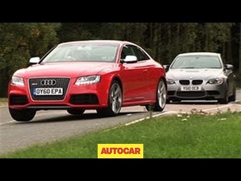 Audi RS5 vs BMW M3 video