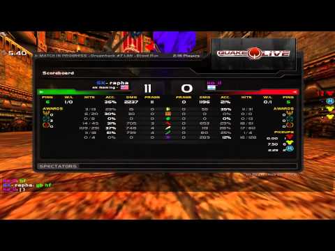 rapha vs no_il - DreamHack Winter 2013 Group D Round 1 (Quake Live VOD)