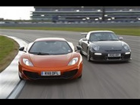 Porsche GT3 RS vs McLaren MP4-12C video review feature