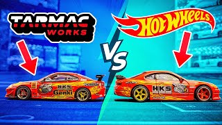 Tarmac Works 🆚 Hot Wheels | 1/64 Diecast Nissan Silvia S15