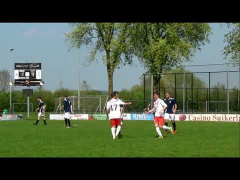 Driel 1 - Roodwit 1, de 8 doelpunten......