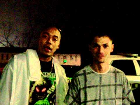 $howw, J-Roc, and club manager Tyler Holmes outside Bootlegger's in DeFuniak Springs,FL
