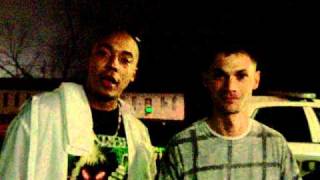$howw, J-Roc, and club manager Tyler Holmes outside Bootlegger's in DeFuniak Springs,FL