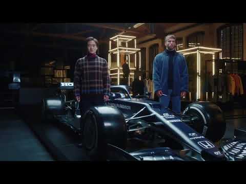 Alpha Tauri AT02 F1 Car Launched. Alpha Tauri AT02 F1 Car presentation Gasly Tsunoda AT02 F1 Car