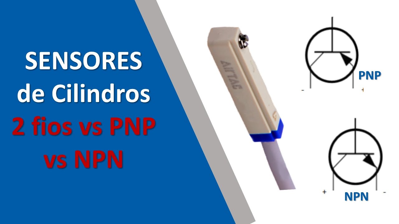 Como fazer a ligação de sensores – diferença entre 2 fios, PNP e NPN