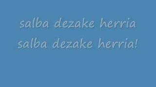 Sols el poble salva al poble (letra)