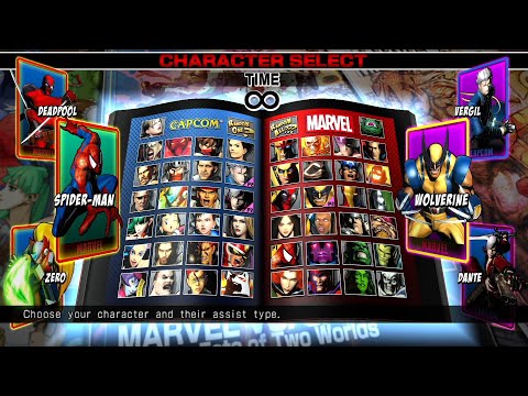 Ultimate Marvel vs. Capcom 3 All Characters [PS4]