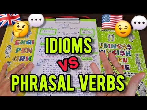 Lecţia # 335 – IDIOMS vs. PHRASAL VERBS sau de ce engleza pare grea... dar nu este! ☝️😉🇺🇸