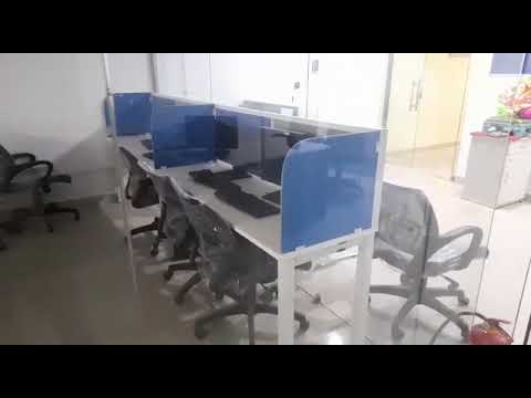 Wooden / m s power cotted executive office table fix storage