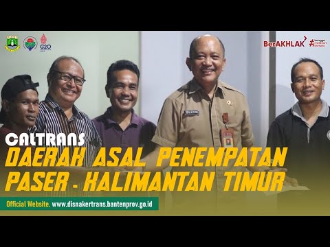    Kadisnakertrans Provinsi Banten Meninjau Lansung Persiapan Pemberangkatan Caltrans Daerah Asal Kabupaten Serang ke Paser Kalimantan Timur