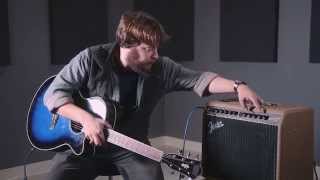 Video thumbnail for Fender Acoustasonic 90 90W Acoustic Combo Amp Brown Textured Vinyl Covering w/Black Grille Cloth by Woodwind & Brasswind is now Music & Arts