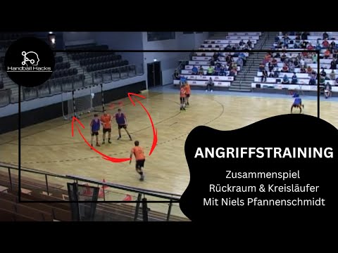 Intensives ANGRIFFSTRAINING für Rückraum & Kreisläufer