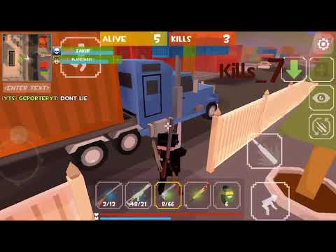 Grand battle royale New record!!!trio pistol kill world record