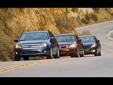 2010 Ford Fusion vs. Mazda 6, Honda Accord - CAR and DRIVER