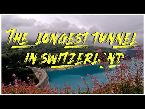 The Longest tunnel in Switzerland | St. Gotthard Road Tunnel Switzerland | Highway Tunnel |