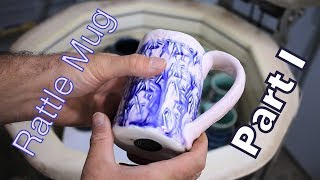 Frost porcelain rattle mug part I Pottery I