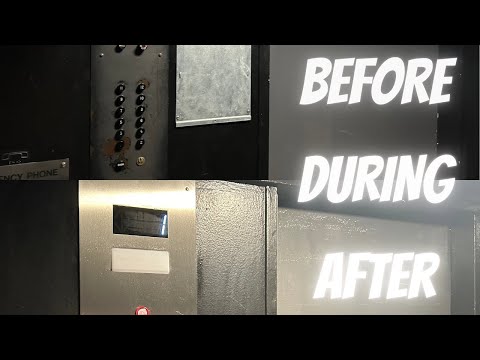 Before During And After: Westinghouse Traction Service Elevator | 😳 | Chicago, IL