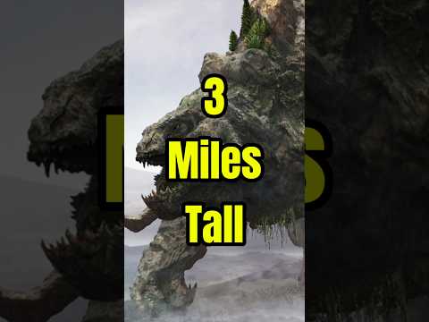 The Largest Kaiju In The Monsterverse! #godzilla #kaiju #monsterverse