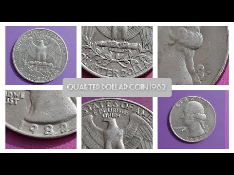 QUARTER DOLLAR 1982-P COIN!!💰 FULL VIDEO MUST WATCH!! By @Coinsworld24
