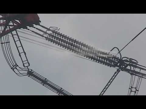 [AS350] 765kV 애자청소(근접촬영)