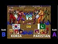 Peg1004 KOREA VS Asif Ali Kof95 PAKISTAN KOF 95 FT 5 Fightcade Online Gaming Video Japan