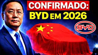 CONFIRMADO: BYD Chega em 2026 Com 9 Carros que Esmagam Toyota e Honda no Preço!