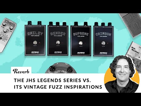 JHS Pedals Bender Fuzz Pedal Legends of Fuzz Series image 3