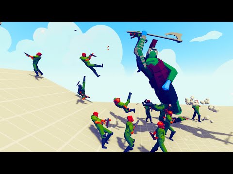 DOOM SLAYERS VS GIANTS DUO -TOTALLY ACCURATE BATTLE SIMULATOR | TABS
