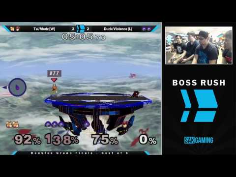 Boss Rush: Duck Doubles Grand Finals - Ta/Medz (Red) vs Duck/Violence (Blue)