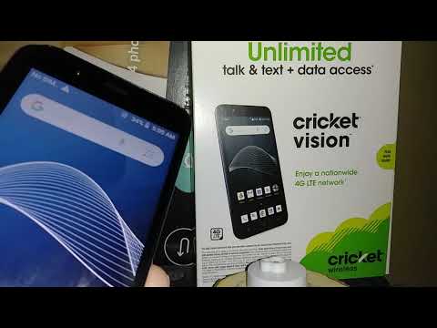 Cricket VISION Change System language from Spanish or any language to English, change language phone