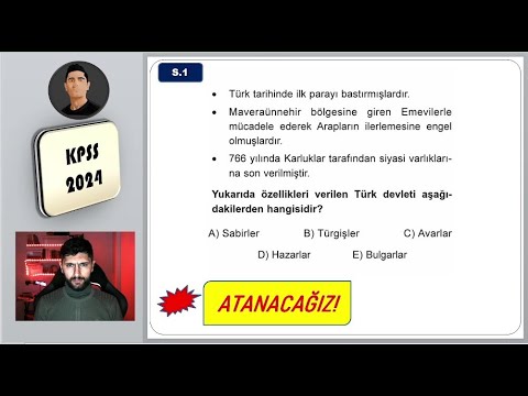 38) 27 Soruluk KPSS Tarih Deneme Sınavı - KPSS 2024 - ALİ GÜRBÜZ