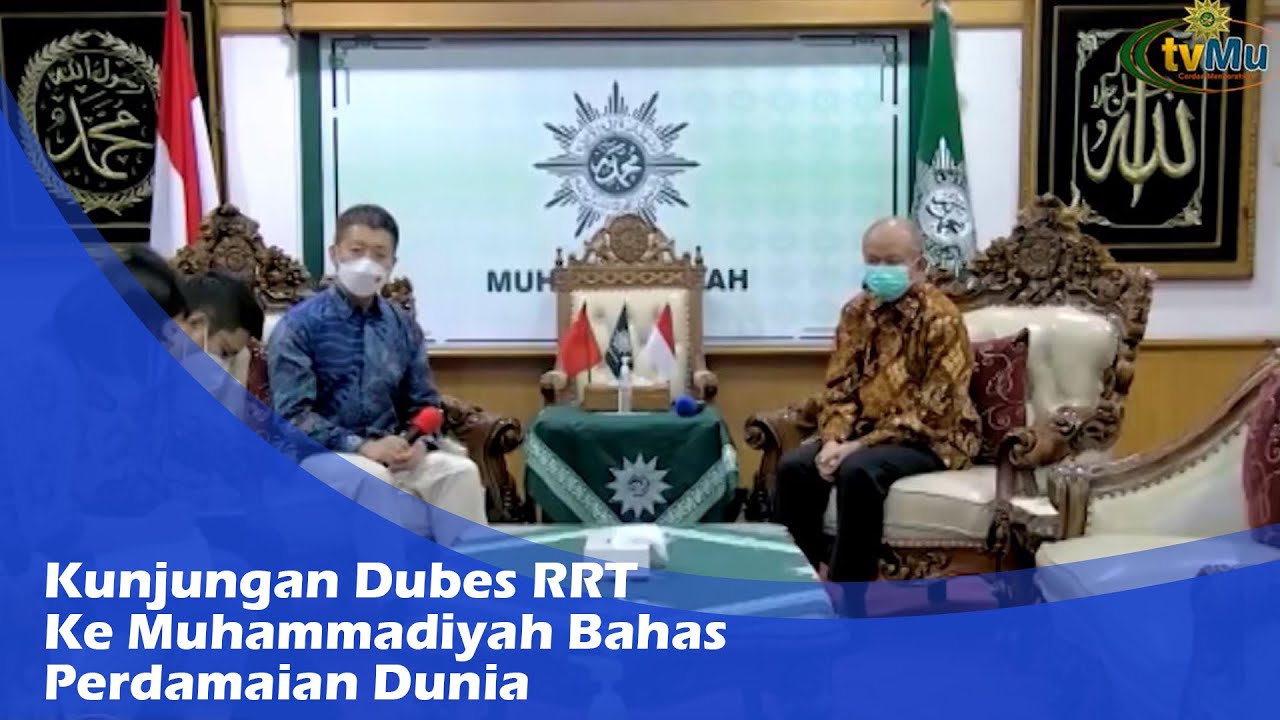 Dubes Tiongkok Kunjungi PP Muhammadiyah, Haedar Nashir Ajak Perjuangkan Bangsa Palestina