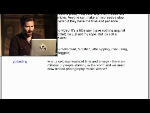 BUG PLAYLIST 1: ADAM BUXTON LINK 7 - You Tube comments for OKGo, End Love