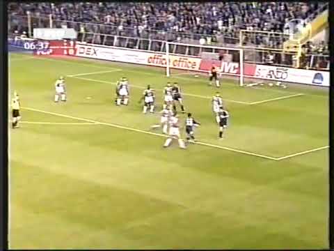Sammandrag från SVT: Djurgården - Partizan 2-2 (Champions League 2003/04 - Kvalomgång 2, match 2)
