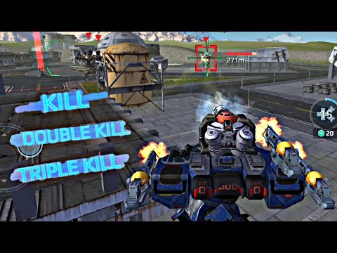 War Robots - Leo vs Ares & Griffin Epic Gameplay