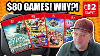 Nintendo's $80 Switch 2 Games Justified, Insane Or Just Greedy?