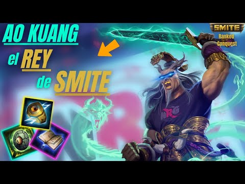 EL DIOS MAS ROTO DE SMITE / Ao Kuang Jungla / Smite Ranked Conquest S10