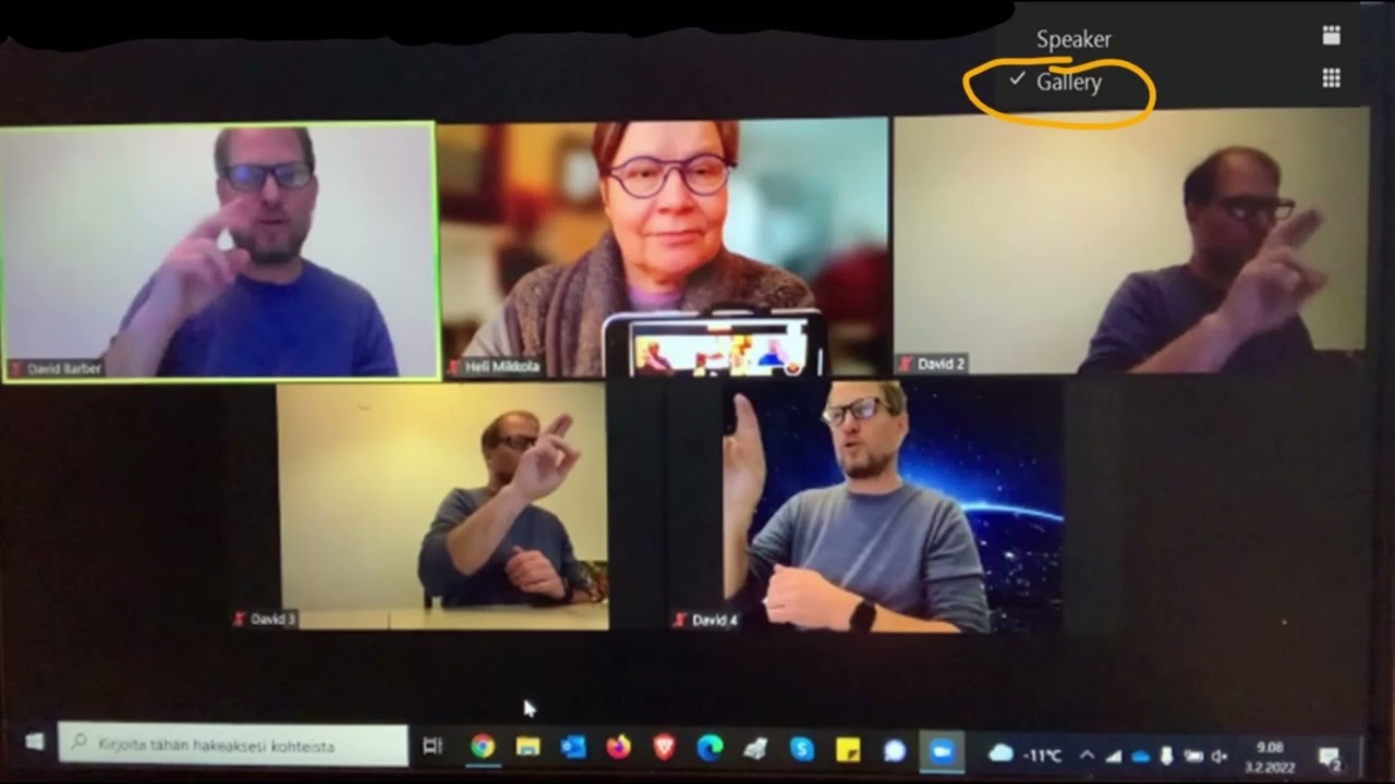 Ohje Zoomtilaisuuteen osallistumiseen Kuurojen Liitto