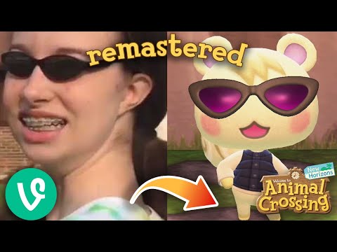 I recreated iconic vines in animal crossing (remastered)