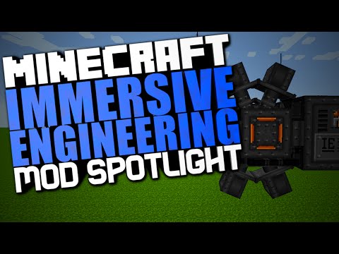 Immersive Engineering Mod Spotlight Part 2 "Machines, Tools, Multiblocks" (Minecraft 1.7.10)