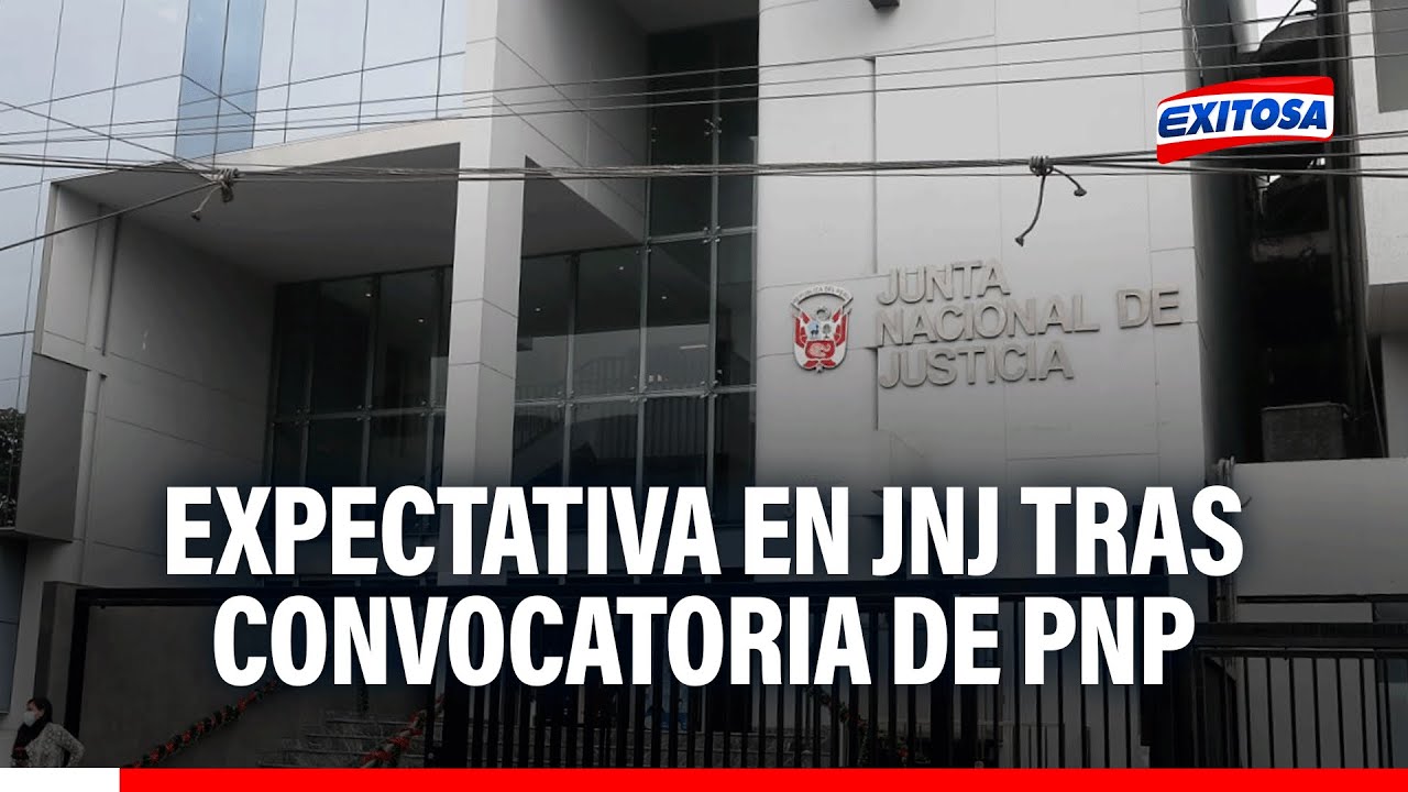 🔴🔵Expectativa en la JNJ tras convocatoria de pnp para restituir a Patricia Benavides en el MP
