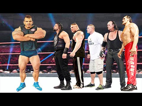 Romario Dos Santos vs Roman Reigns, Brock Lesnar, The Great Khali, John Cena & The Undertaker