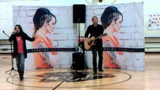 Kat Perkins Singing Live Chandelier by Sia