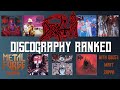 DEATH Albums RANKED - Worst to Best | Metal Discussion with Matt Zappa